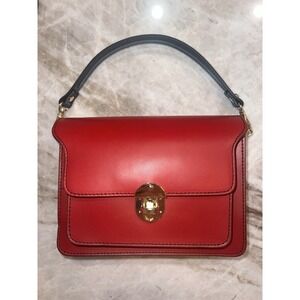 🎁 Isadora Bag Italy RED Leather Bag Crossbody NWT